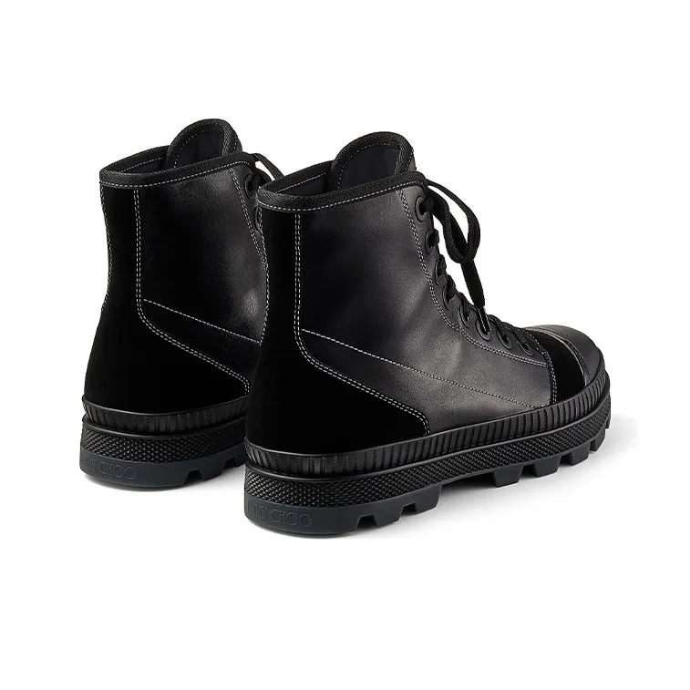 Jimmy Choo Ankle Boots Men High-Top Black-3
