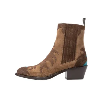 SARTORE Chelsea Boots 4.5cm Women's Brown