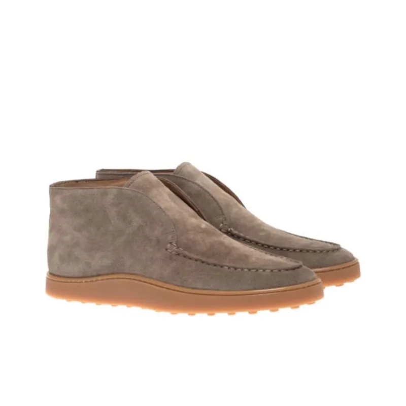 TOD'S Ankle Boots Men Khaki-3