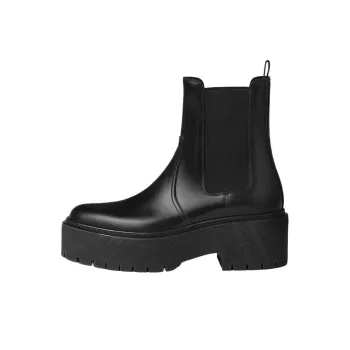 HERMES Harrow Short Chelsea Boots Women's Black