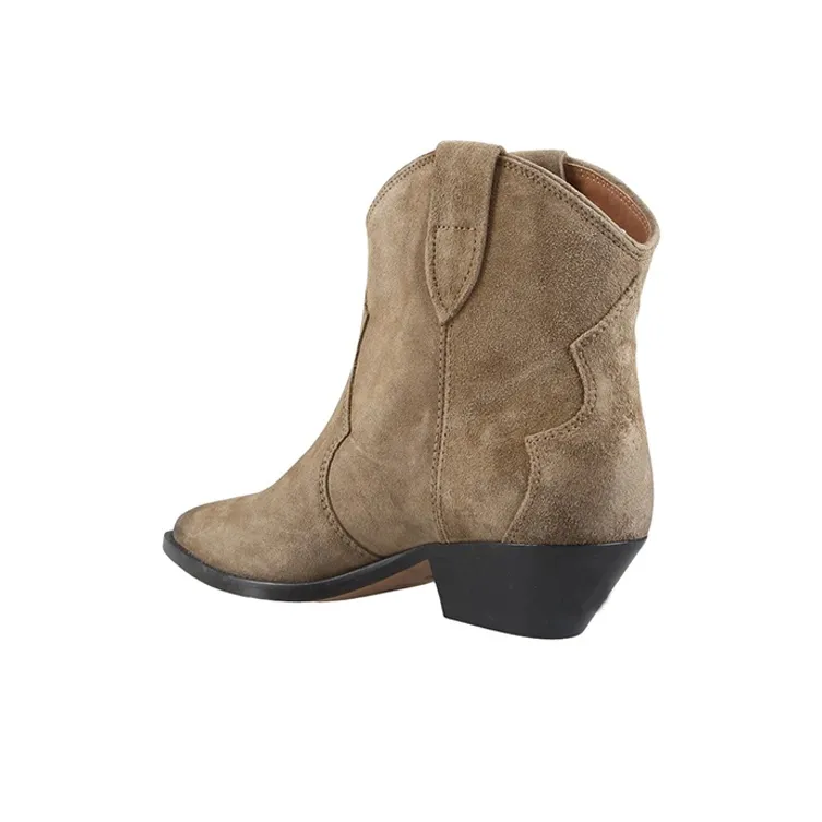 ISABEL MARANT Ankle Boots Women's Khaki-3