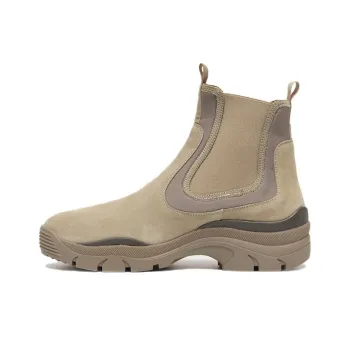 John Elliott Short Chelsea Boots Men's Gray
