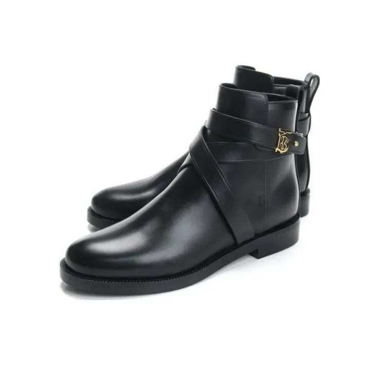 Burberry Ankle Boots Women's Black-1
