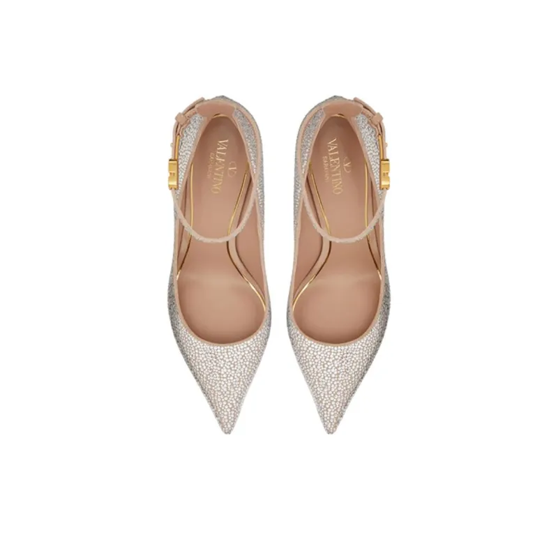 Valentino Garavani 105mm Rhinestone-embellished Heels-3