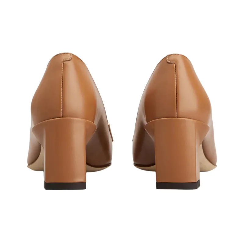 TOD'S Logo Engraved Pumps-3