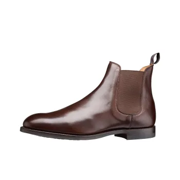 CROCKETT & JONES Chelsea 5 Short Chelsea Boots Men's Dark Brown