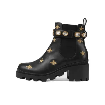 GUCCI Chelsea Boots Women's Black