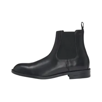 HUGO BOSS Short Chelsea Boots Men's Black