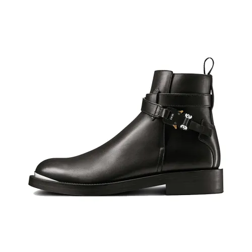 DIOR Evidence Ankle Boot Black Smooth Calfskin
