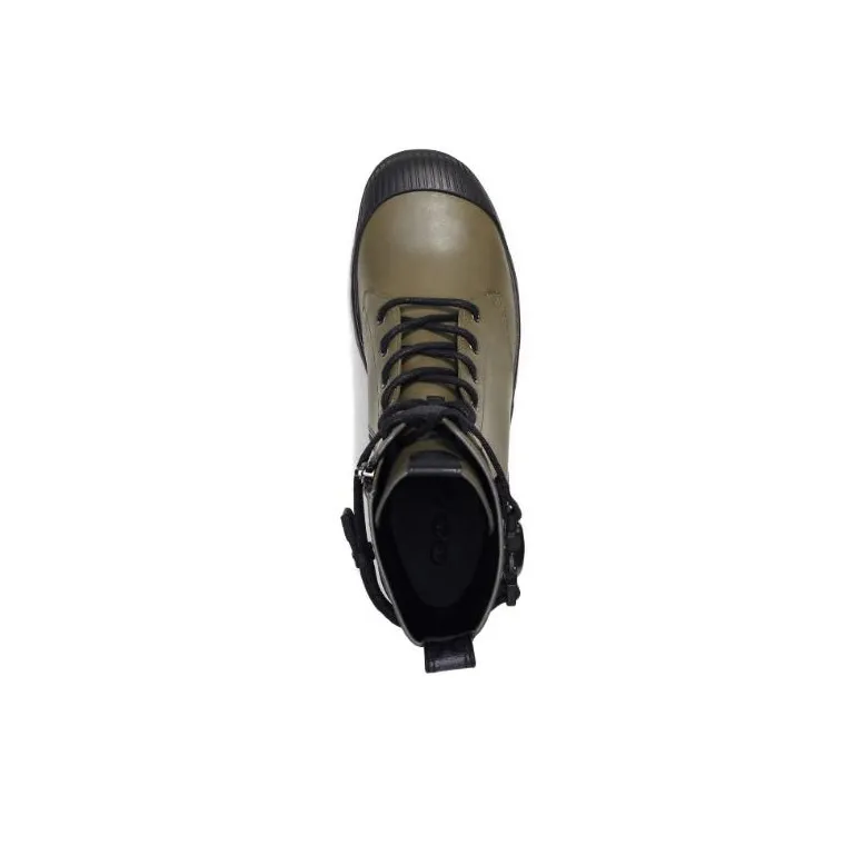 COACH Tucker Ankle Boots Men's Green Black-3