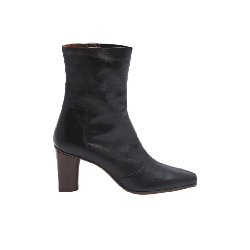 MICHEL VIVIEN Ankle Boots 7.5cm Women's Cognac-1
