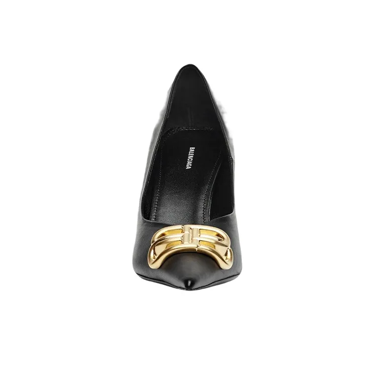 Balenciaga Logo-plaque Pumps-2