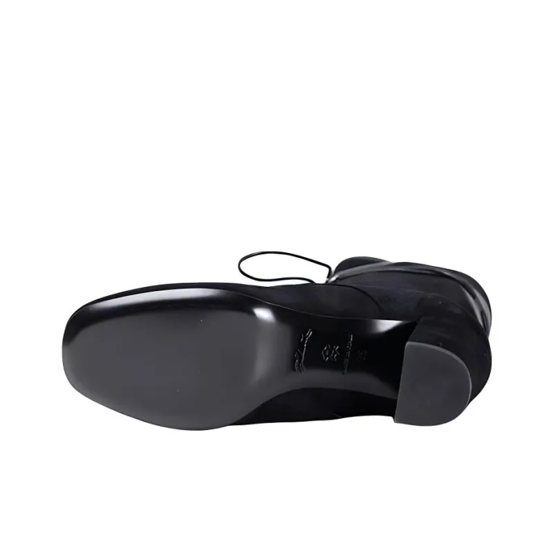 LONGCHAMP Ankle Boots Women's Black-5