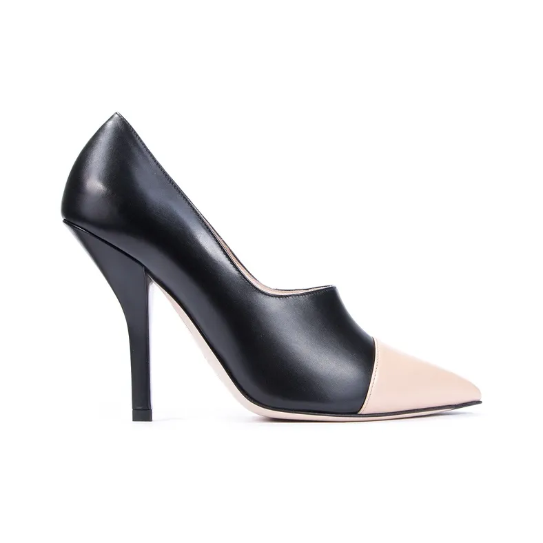 FENDI High Heels Women's Black/Beige-1