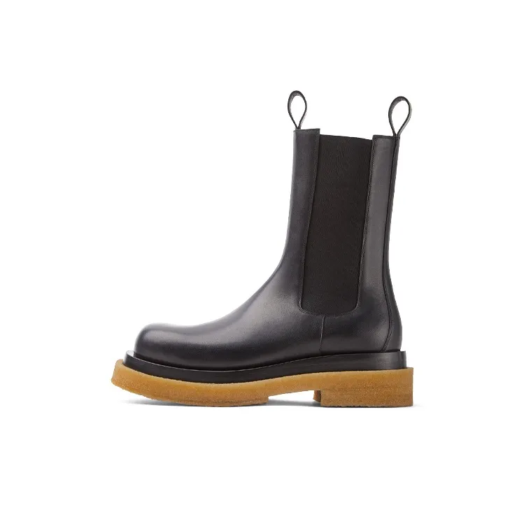 Bottega Veneta Lug Boot Black Gum-0
