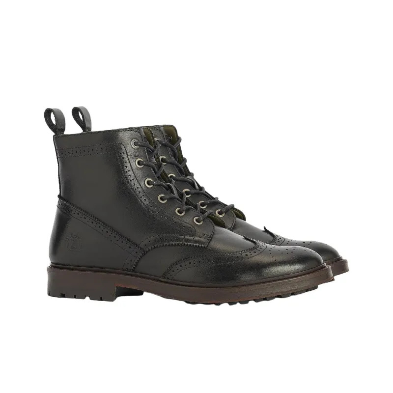 BARBOUR Ankle Boots Men's Black-2