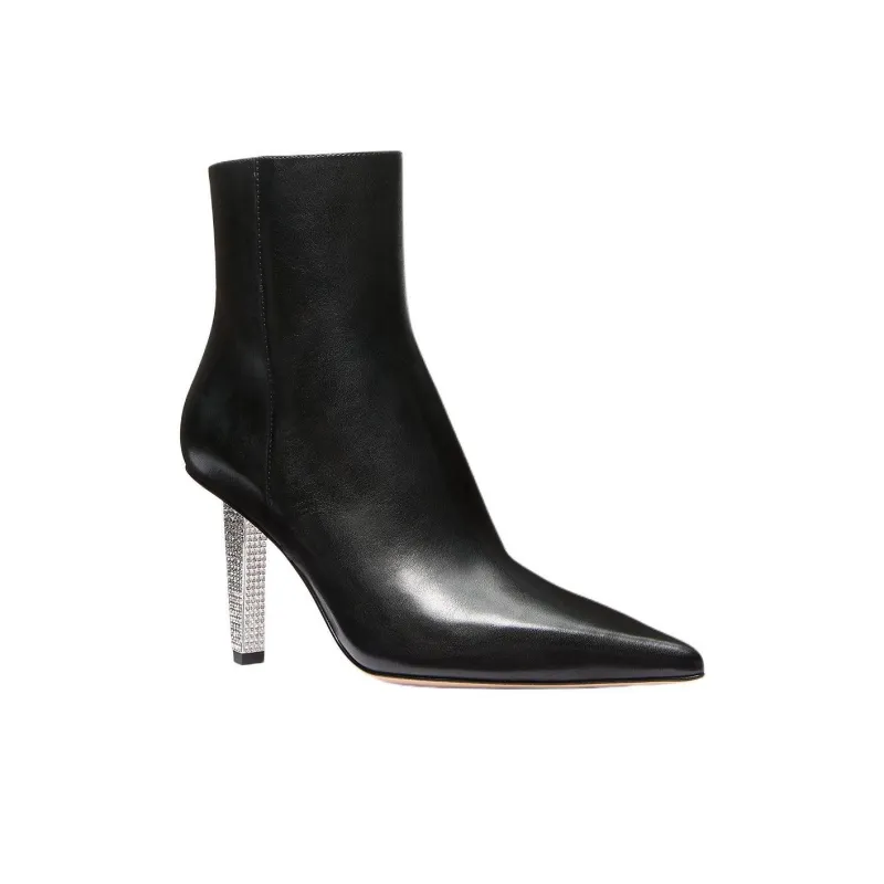 MICHAEL KORS Halle Ankle Boots 8.9cm Women's Black-2