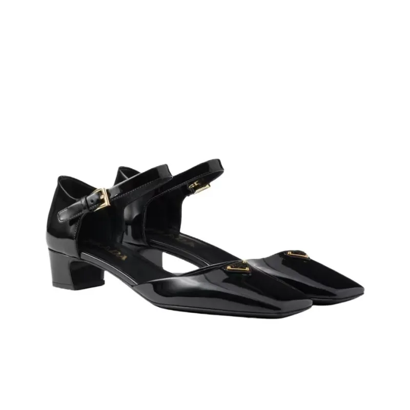 PRADA High Heels 3.5cm Women's Black-3