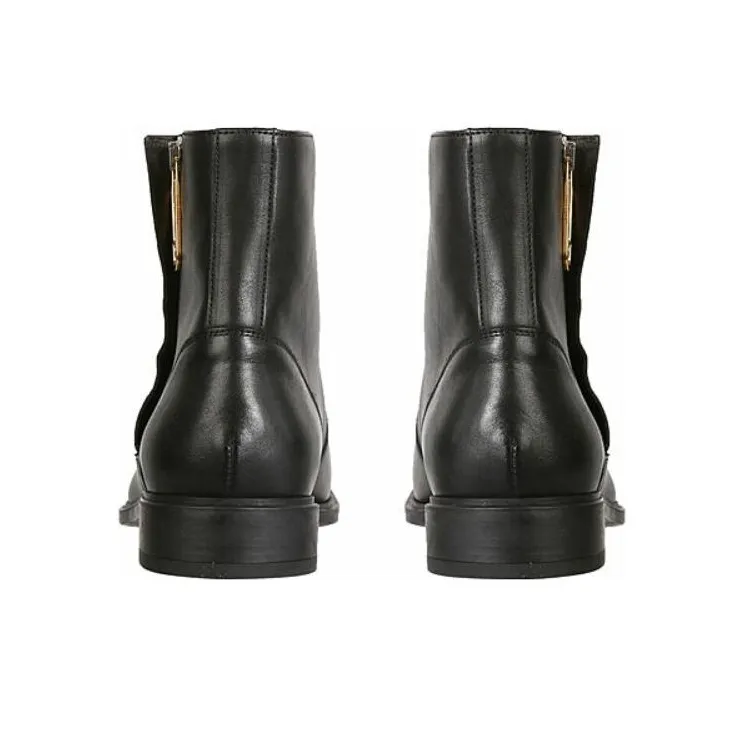 OFF WHITE Paperclip Zip up Ankle Boots Black Black Women's-3