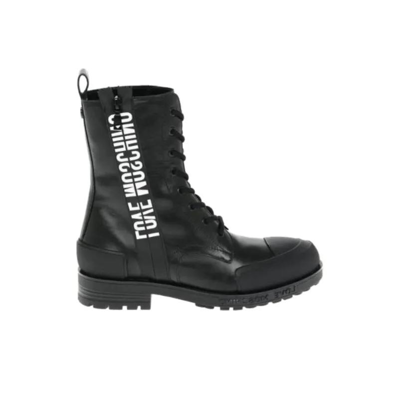 LOVE MOSCHINO Ankle Boots 3.5cm Women's Black-1