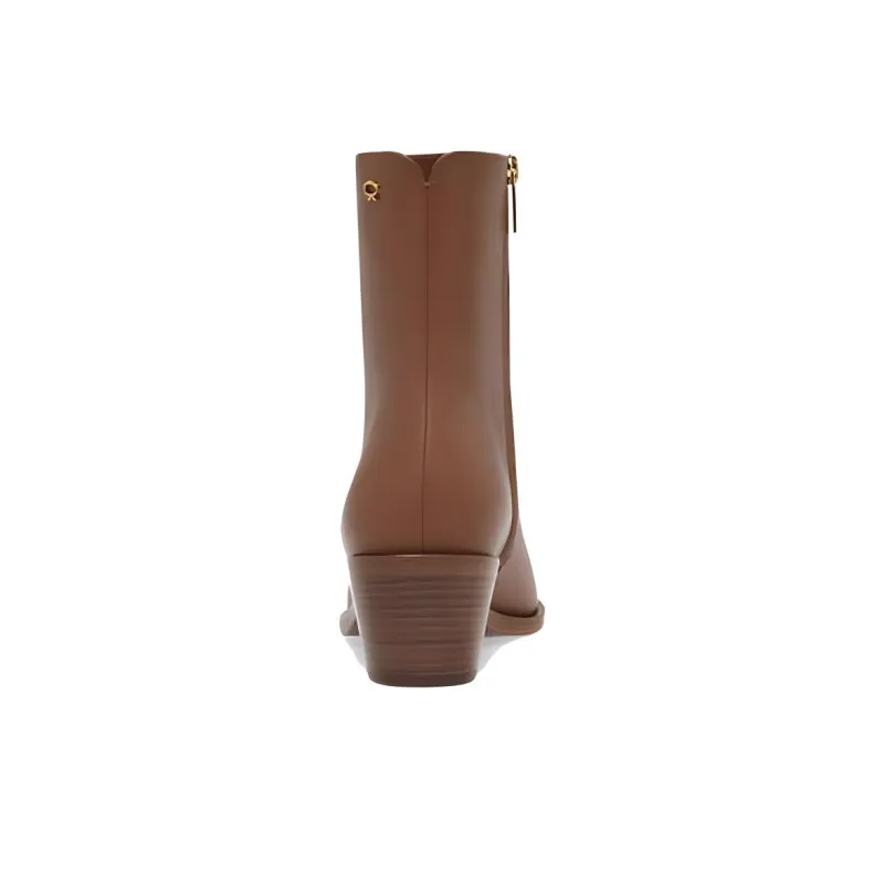 GIANVITO ROSSI KINNEY Ankle Boots Women's Brown-4