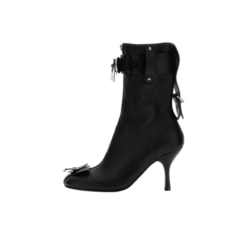 JW Anderson Padlock Ankle Boots-0