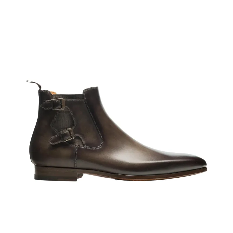 Magnanni Caspe Short Chelsea Boots Men's Taupe-1