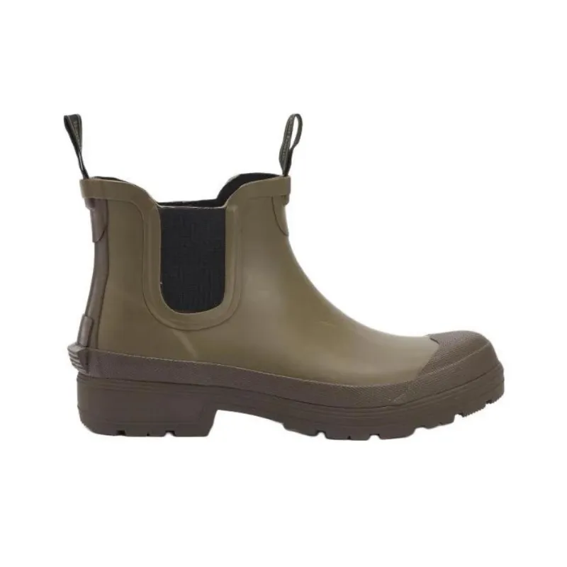 BARBOUR Storm Chelsea Boots 3.5cm Men's Green-1