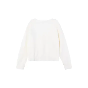 B.Duck Knitwear Women's White