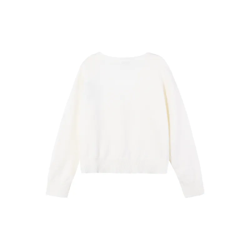 B.Duck Knitwear Women's White-0