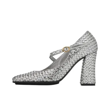 Bottega Veneta Step Square Toe Pumps
