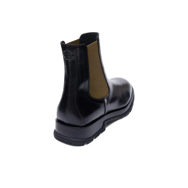 Alexander McQueen Stack Chelsea Ankle Boots-3