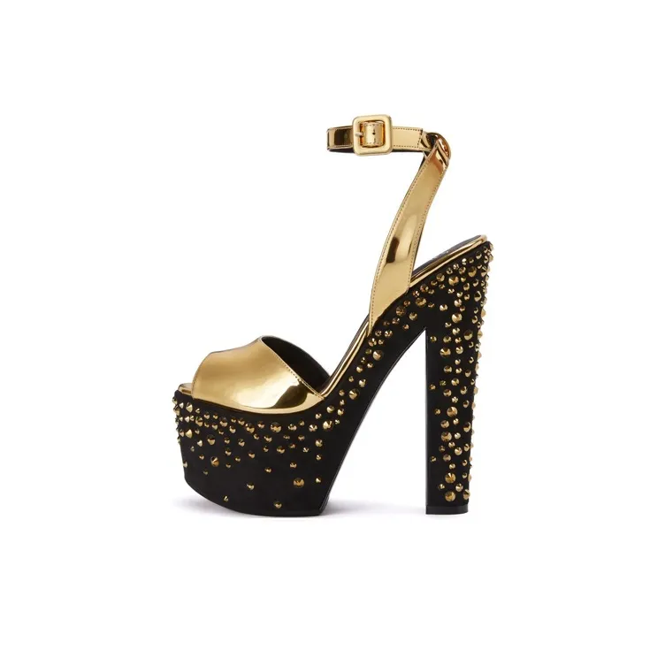 Giuseppe Zanotti Tarifa Jewel Platform Sandals Women's-0