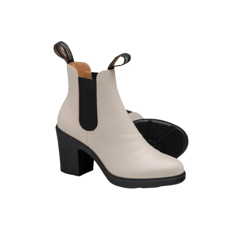 Blundstone Short Chelsea Boots 7.5cm Women's White-2