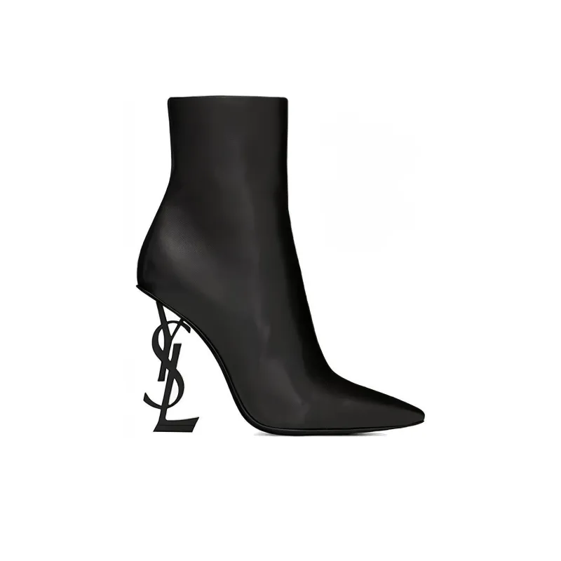 SAINT LAURENT Opyum Ankle Boots Women's-1