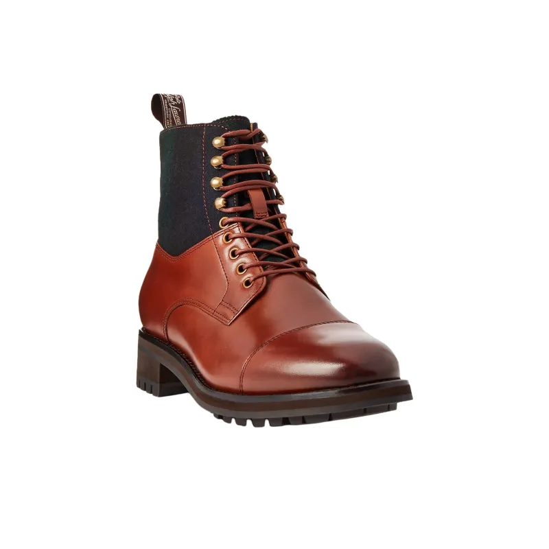 Polo Ralph Lauren Ankle Boots Men's Reddish Brown-2