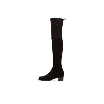 stuart weitzman Vidaland 100mm Suede Thigh-length Boots