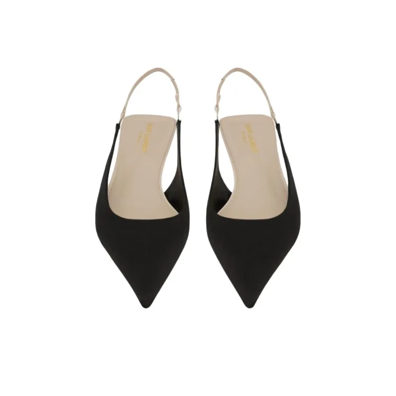 SAINT LAURENT Cherish Slingback Pumps-4