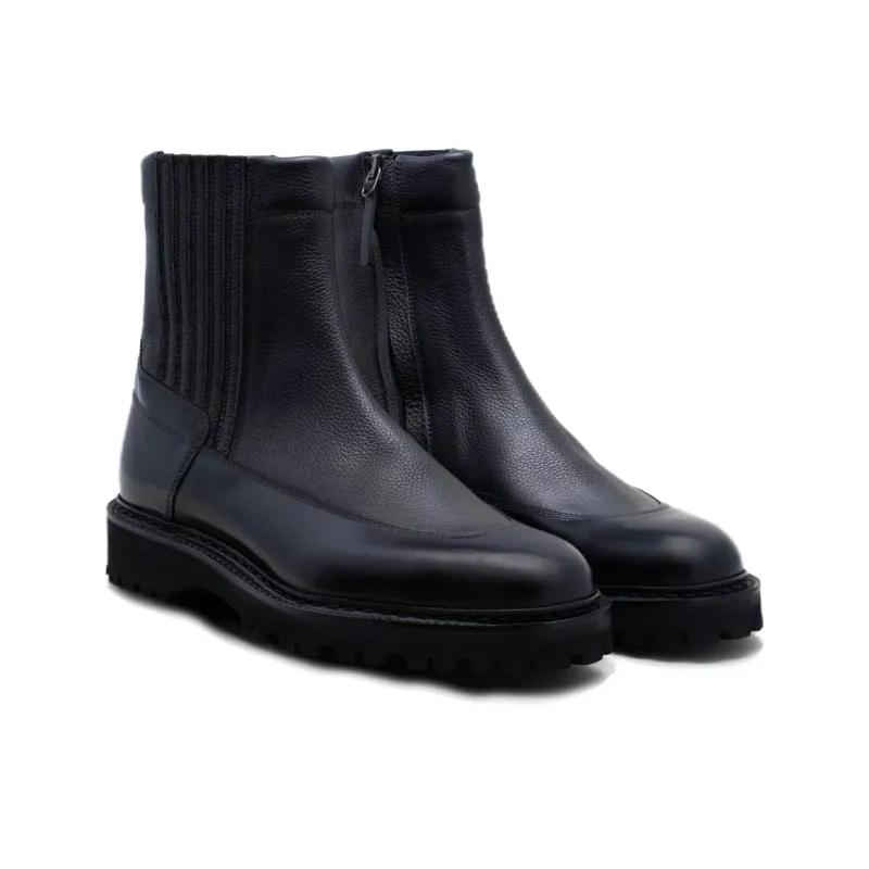JOHN LOBB Ridge Ankle Boots Men's Black-2