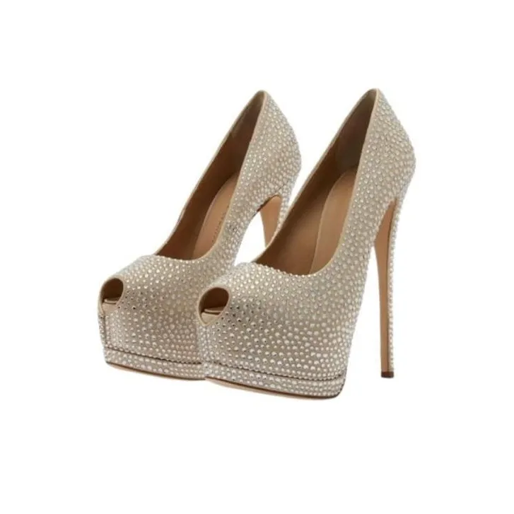 Giuseppe Zanotti Sharon 140mm Rhinestone embellished Pumps-2