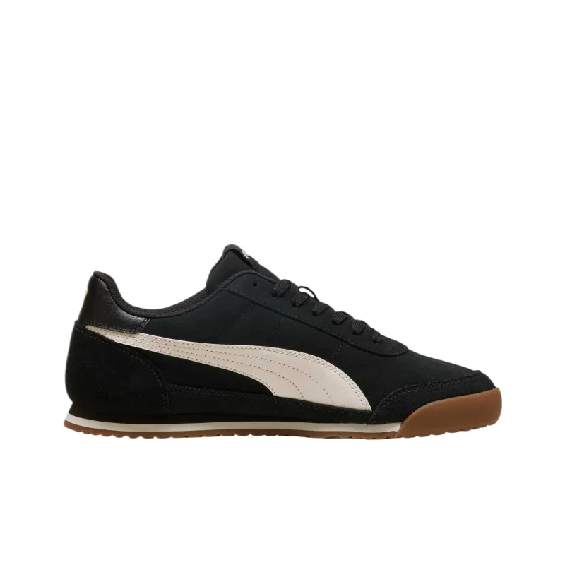 PUMA Turino 2 Slip Resistant Low Top Skateboard Shoes Unisex Black White-1
