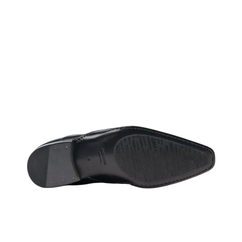 Magnanni Grant Short Chelsea Boots Men's Black-3
