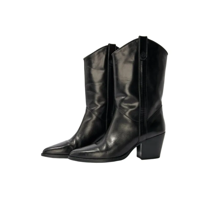 Maje Ankle Boots 7cm Women's Black-3