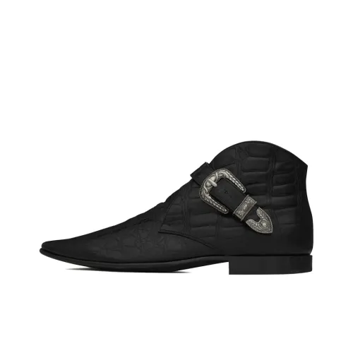 SAINT LAURENT Dixon Buckle Boots