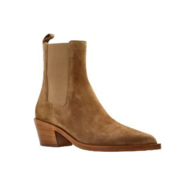 GIANVITO ROSSI Short Ankle Boots 6.5cm Women's Brown-2
