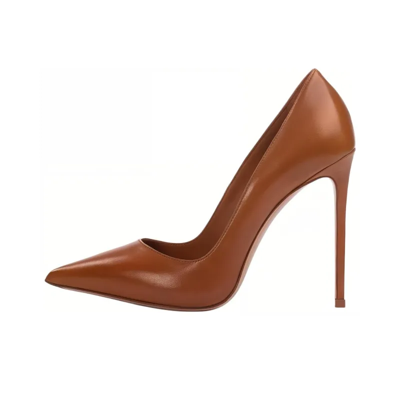 Le Silla Eva 120mm Leather Pumps-0