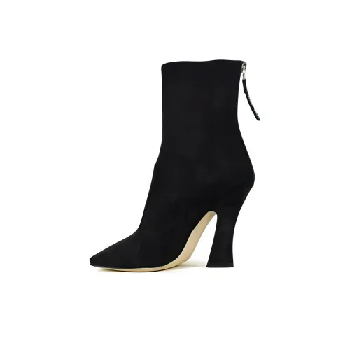 FENDI Fashion Ankle Boots Women's Black