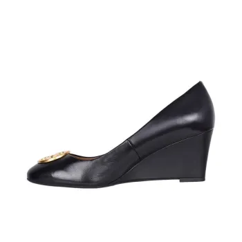 TORY BURCH Wedge Heel High Heels 6.5cm Women's Black