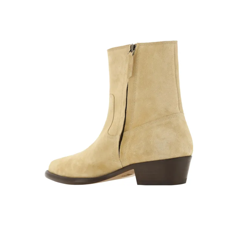 ISABEL MARANT Ankle Boots Men's Beige-3