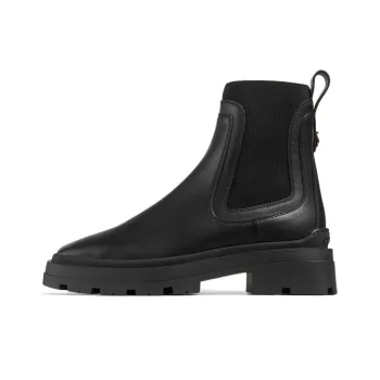 Jimmy Choo Veronique Leather Ankle Boots Women's